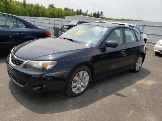 JF1GH61628H836814 - 2008 SUBARU IMPREZA 2.5I BLACK photo 1