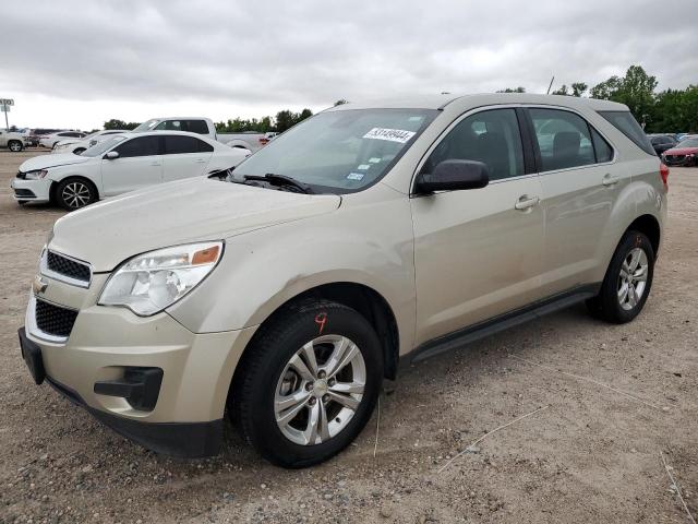 2GNALAEK2F6131725 - 2015 CHEVROLET EQUINOX LS BEIGE photo 1