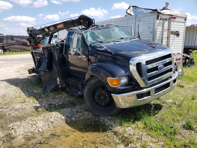 3FRNF6FA2BV623074 - 2011 FORD F650 SUPER DUTY BLACK photo 1