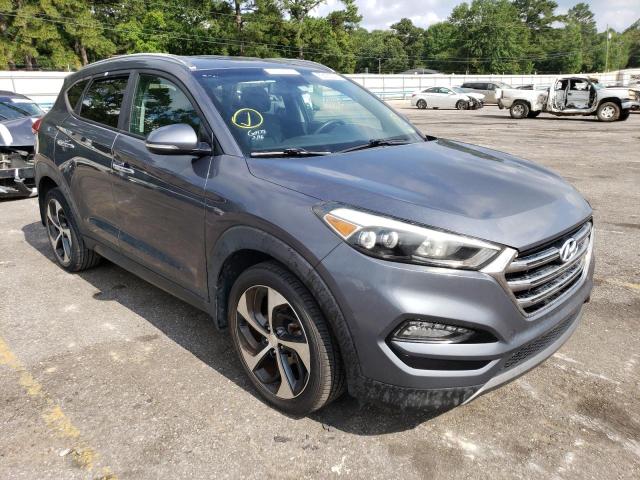 KM8J33A2XGU222444 - 2016 HYUNDAI TUCSON LIMITED GRAY photo 4