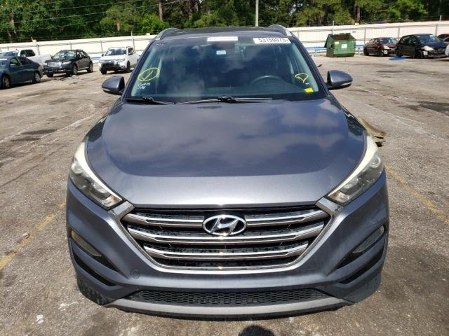 KM8J33A2XGU222444 - 2016 HYUNDAI TUCSON LIMITED GRAY photo 5