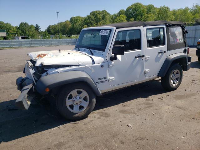 1C4BJWDG2DL669438 - 2013 JEEP WRANGLER U SPORT თეთრი ფოტო 1