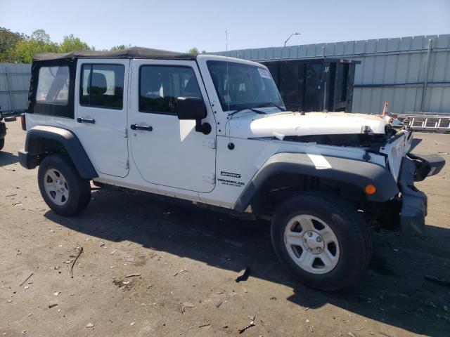 1C4BJWDG2DL669438 - 2013 JEEP WRANGLER U SPORT თეთრი ფოტო 4