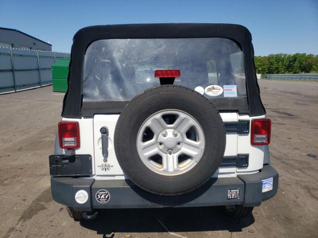 1C4BJWDG2DL669438 - 2013 JEEP WRANGLER U SPORT თეთრი ფოტო 6