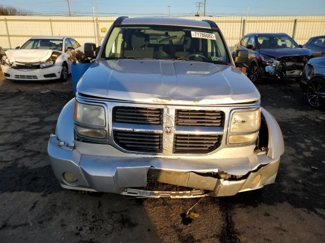 1D8GU28K88W129652 - 2008 DODGE NITRO SXT SILVER photo 5