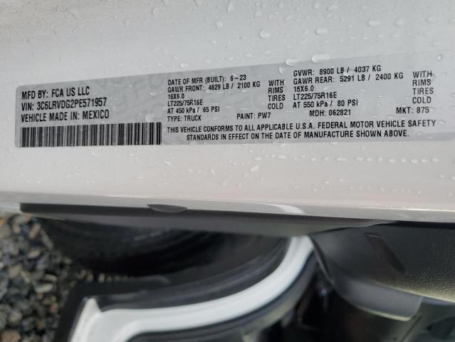 3C6LRVDG2PE571957 - 2023 RAM PROMASTER 2500 HIGH Ağ foto 13