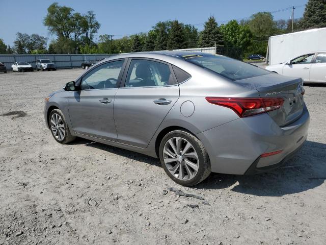 3KPC34A62NE165920 - 2022 HYUNDAI ACCENT LIMITED GRAY photo 2