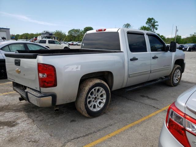 3GCRKSE31AG150132 - 2010 CHEVROLET SILVERADO K1500 LT SILVER photo 3