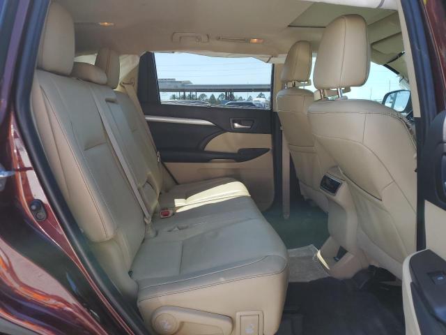 5TDKZRFH2KS306472 - 2019 TOYOTA HIGHLANDER SE برغندي صورة 11