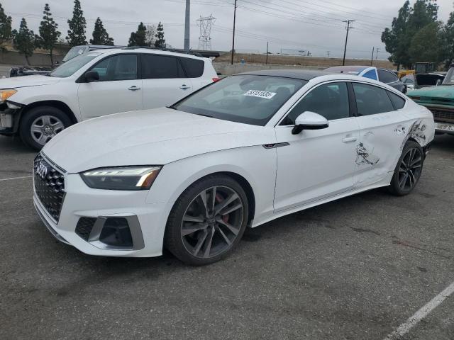 WAUC4CF58PA011769 - 2023 AUDI S5 PREMIUM PLUS WHITE photo 1