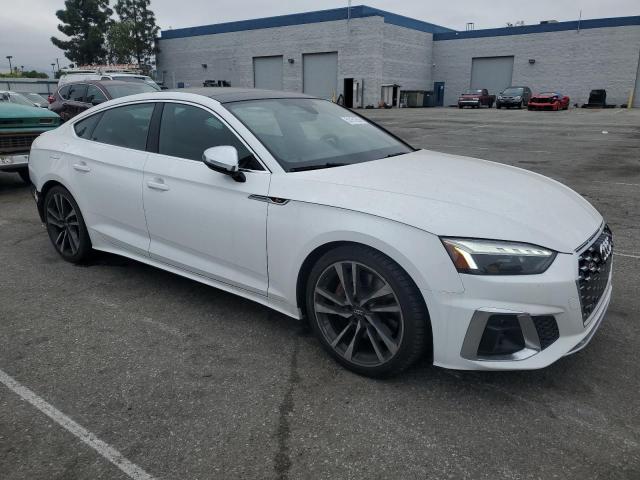 WAUC4CF58PA011769 - 2023 AUDI S5 PREMIUM PLUS WHITE photo 4