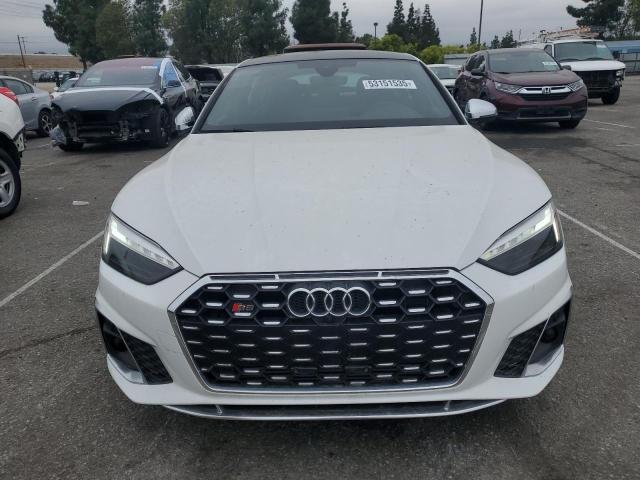 WAUC4CF58PA011769 - 2023 AUDI S5 PREMIUM PLUS WHITE photo 5
