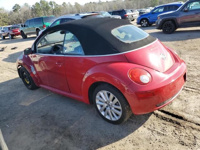 3VWRF31Y78M409873 - 2008 VOLKSWAGEN NEW BEETLE CONVERTIBLE SE 红色 照片 2