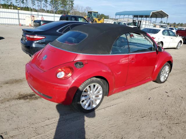 3VWRF31Y78M409873 - 2008 VOLKSWAGEN NEW BEETLE CONVERTIBLE SE 红色 照片 3