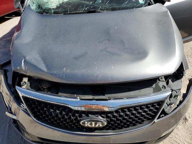 KNDPBCAC6F7786390 - 2015 KIA SPORTAGE LX GRAY photo 11