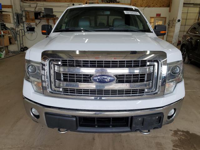 1FTFW1ET4EKE90522 - 2014 FORD F150 SUPERCREW WHITE photo 5