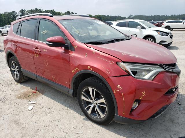 JTMWFREV3HJ120818 - 2017 TOYOTA RAV4 XLE RED photo 4