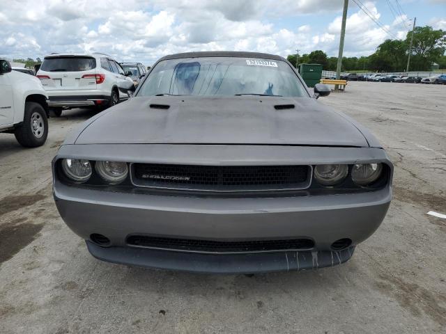 2B3CJ4DG1BH561851 - 2011 DODGE CHALLENGER GRAY photo 5