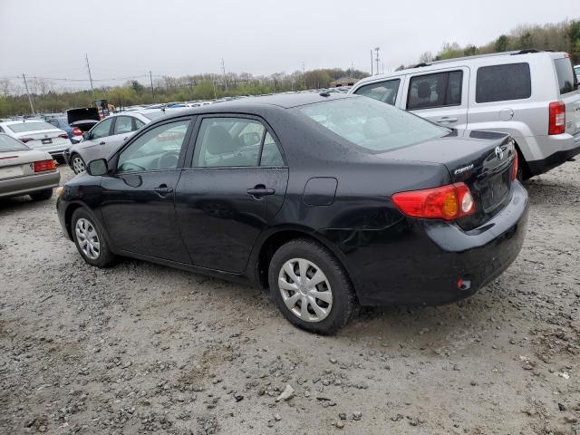 1NXBU4EE7AZ176431 - 2010 TOYOTA COROLLA BASE BLACK photo 2