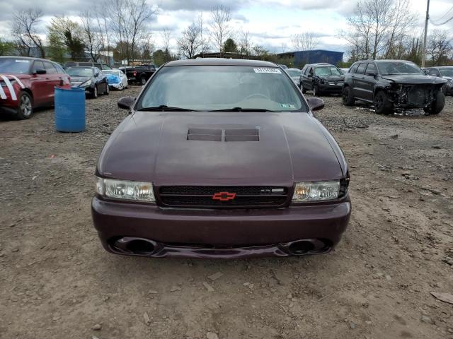 1G1BL52P0SR152620 - 1995 CHEVROLET CAPRICE / CLASSIC SS BURGUNDY photo 5