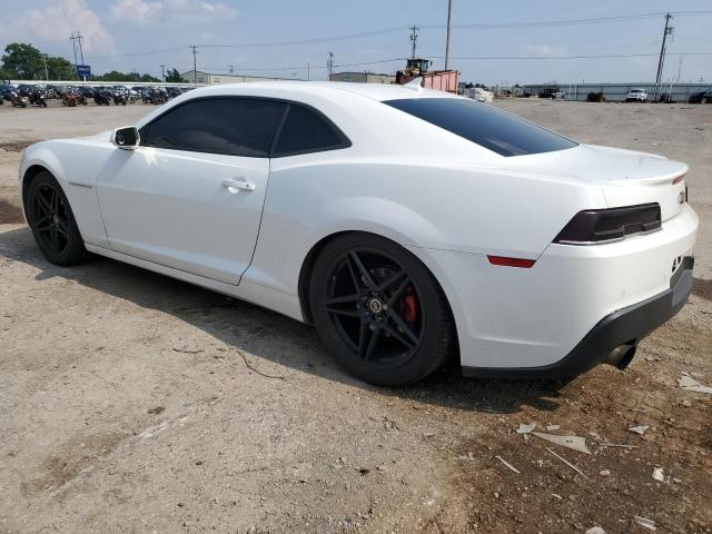 2G1FF1E31F9203357 - 2015 CHEVROLET CAMARO LT WHITE photo 2