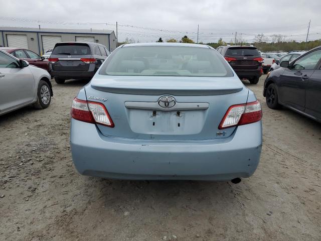 4T1BB46K48U062200 - 2008 TOYOTA CAMRY HYBRID BLUE photo 6