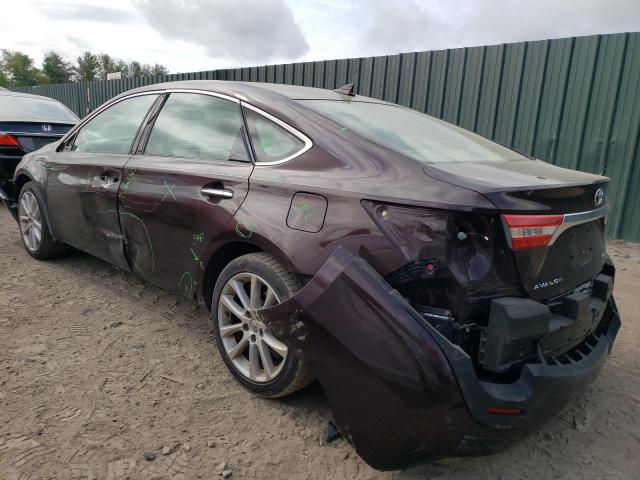 4T1BK1EB0DU019922 - 2013 TOYOTA AVALON BASE 栗色 照片 2