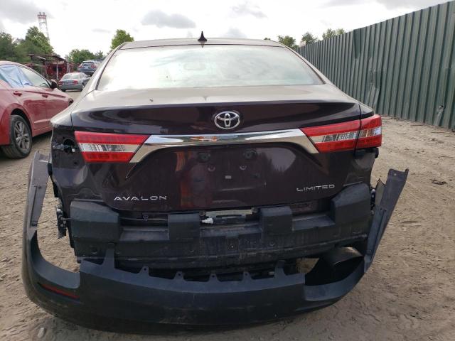 4T1BK1EB0DU019922 - 2013 TOYOTA AVALON BASE 栗色 照片 6