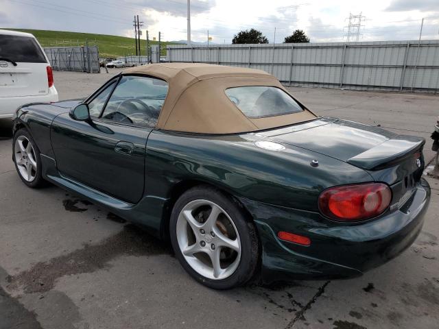 JM1NB353410212602 - 2001 MAZDA MX-5 MIATA BASE GREEN photo 2