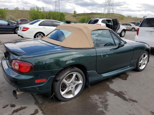 JM1NB353410212602 - 2001 MAZDA MX-5 MIATA BASE GREEN photo 3