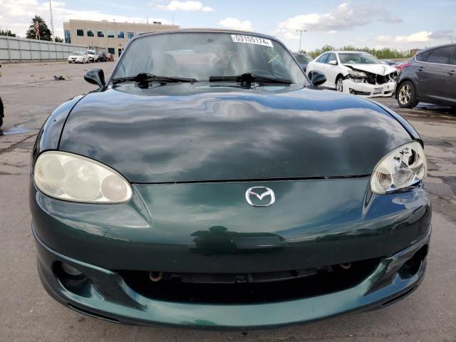 JM1NB353410212602 - 2001 MAZDA MX-5 MIATA BASE GREEN photo 5