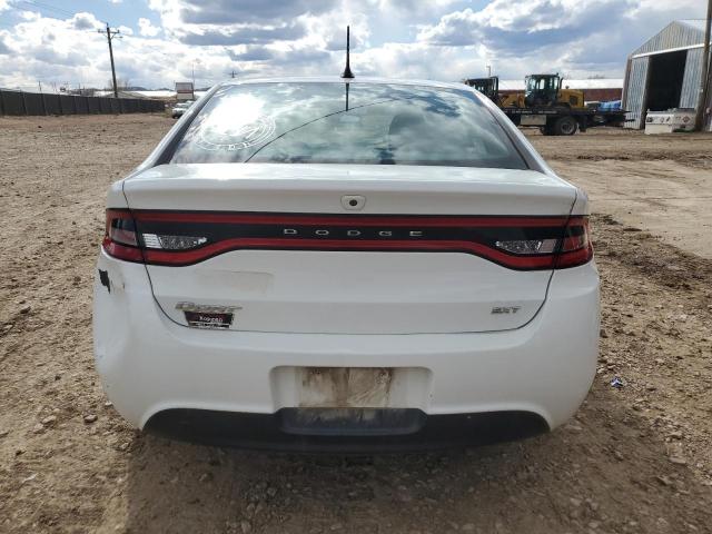 1C3CDFBBXGD645555 - 2016 DODGE DART SXT WHITE photo 6