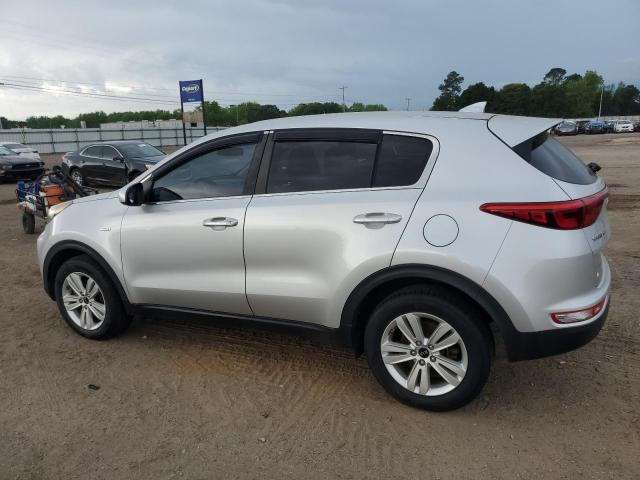 KNDPMCAC0H7139674 - 2017 KIA SPORTAGE LX SILVER photo 2