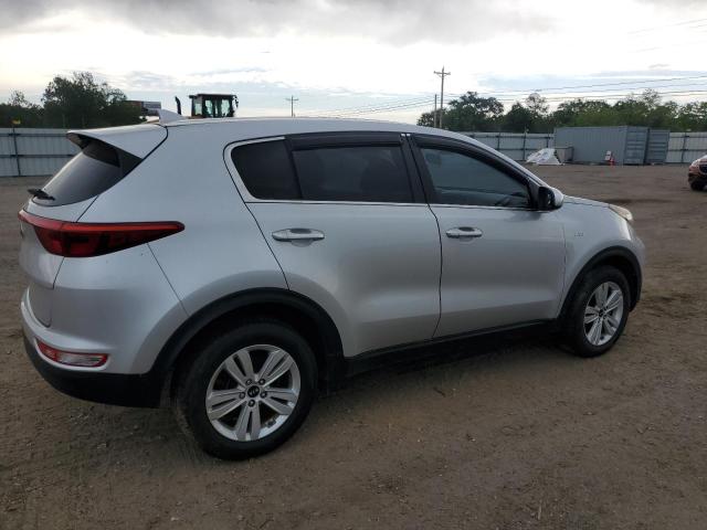 KNDPMCAC0H7139674 - 2017 KIA SPORTAGE LX SILVER photo 3