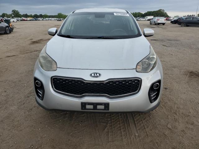 KNDPMCAC0H7139674 - 2017 KIA SPORTAGE LX SILVER photo 5