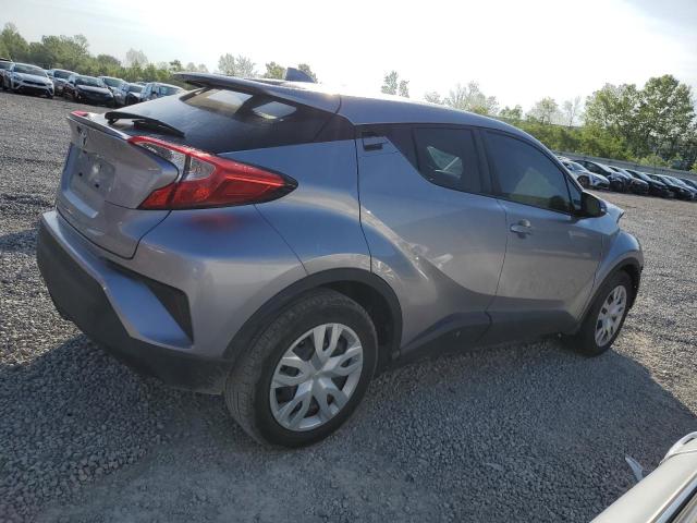 JTNKHMBX6K1053491 - 2019 TOYOTA C-HR XLE SILVER photo 3