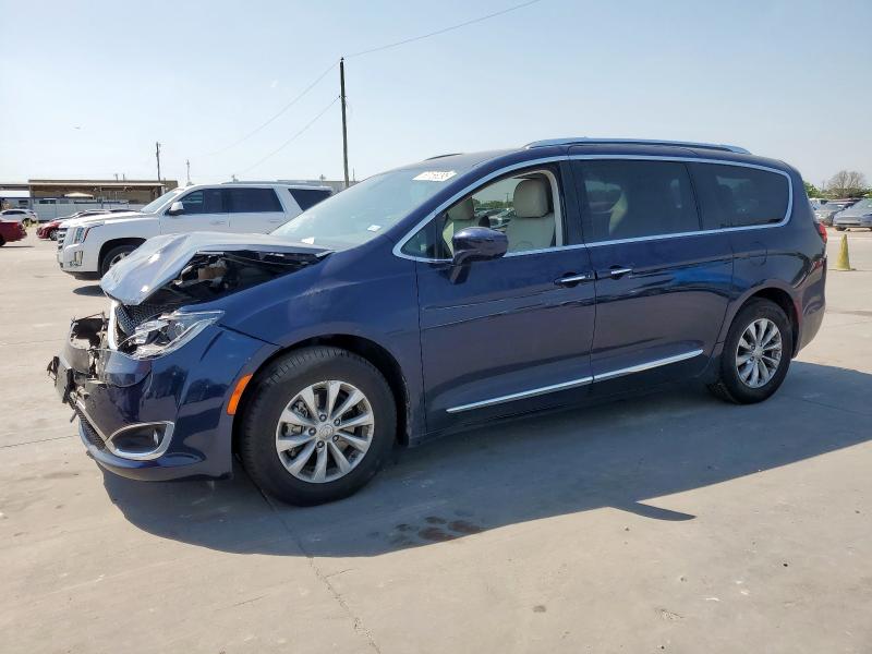 2C4RC1BG6JR109665 - 2018 CHRYSLER PACIFICA TOURING L BLUE photo 1