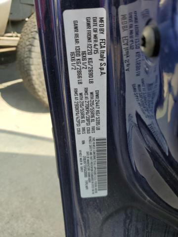 ZFBERFBT5F6A39989 - 2015 RAM PROMASTER SLT BLUE photo 12