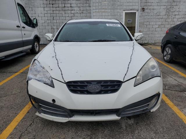 KMHHU6KH4BU055281 - 2011 HYUNDAI GENESIS CO 3.8L WHITE photo 5