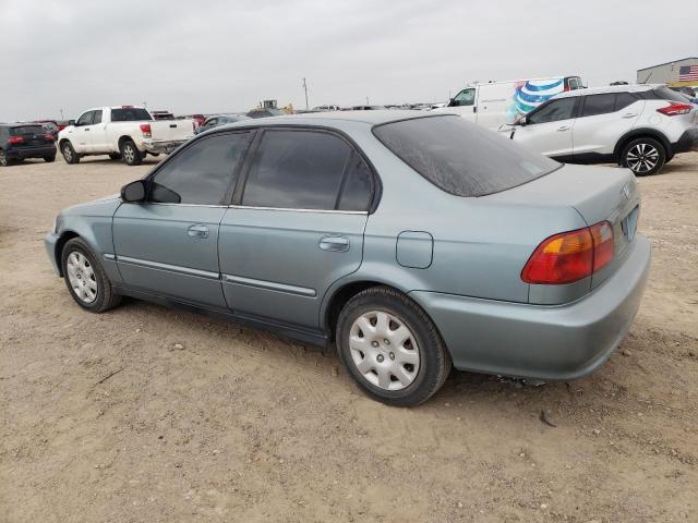 2HGEJ6613YH559475 - 2000 HONDA CIVIC BASE Mavi foto 2