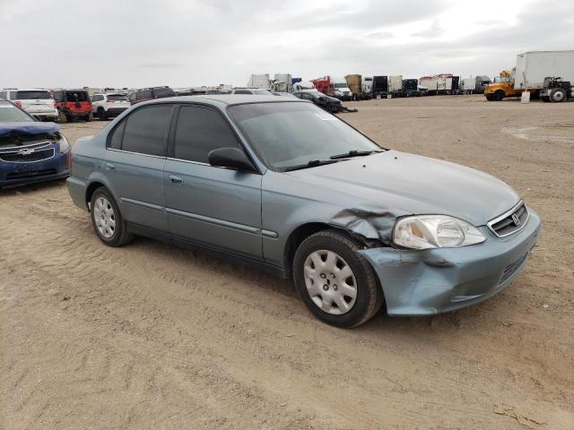 2HGEJ6613YH559475 - 2000 HONDA CIVIC BASE Mavi foto 4