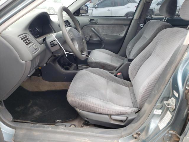 2HGEJ6613YH559475 - 2000 HONDA CIVIC BASE Mavi foto 7