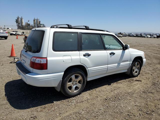 JF1SF65672H740372 - 2002 SUBARU FORESTER S WHITE photo 3