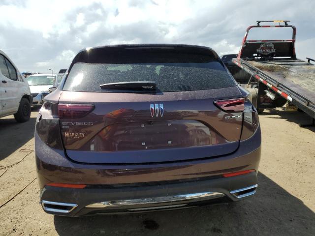 LRBFZME45RD049220 - 2024 BUICK ENVISION PREFERRED იასამნისფერი ფოტო 6