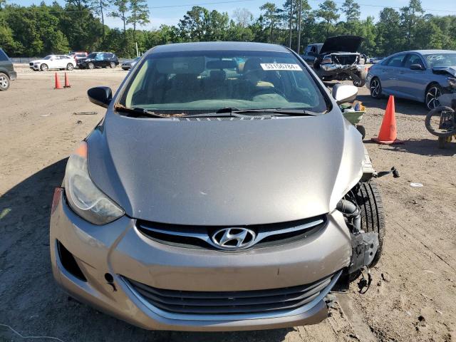 5NPDH4AE4DH367388 - 2013 HYUNDAI ELANTRA GLS GRAY photo 5