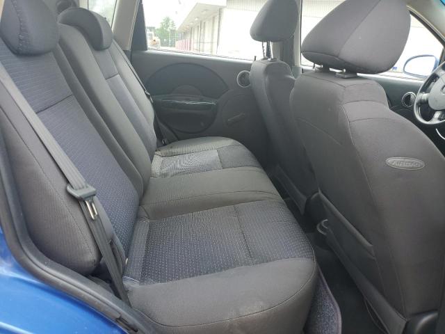 KL1TD66648B164598 - 2008 CHEVROLET AVEO BASE BLUE photo 10