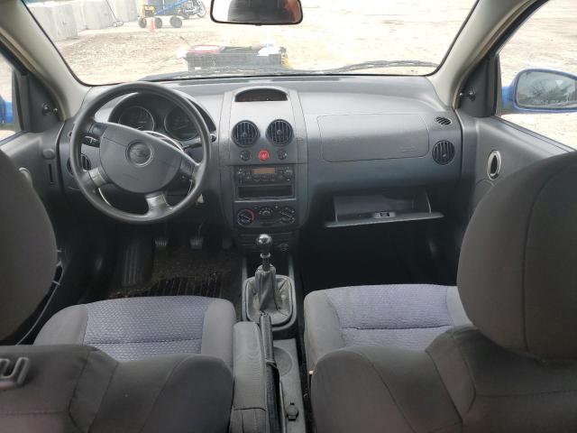 KL1TD66648B164598 - 2008 CHEVROLET AVEO BASE BLUE photo 8