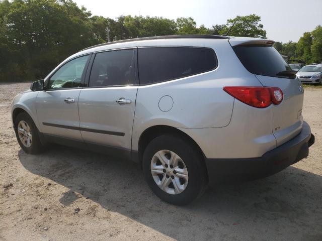 1GNKVFED4BJ232470 - 2011 CHEVROLET TRAVERSE LS SILVER photo 2