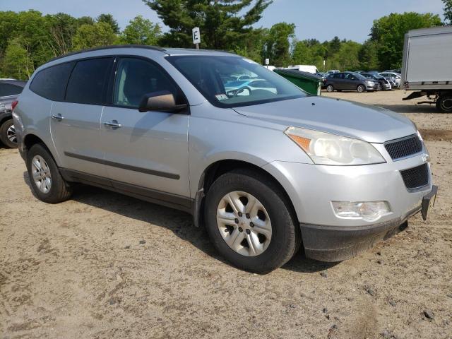 1GNKVFED4BJ232470 - 2011 CHEVROLET TRAVERSE LS SILVER photo 4