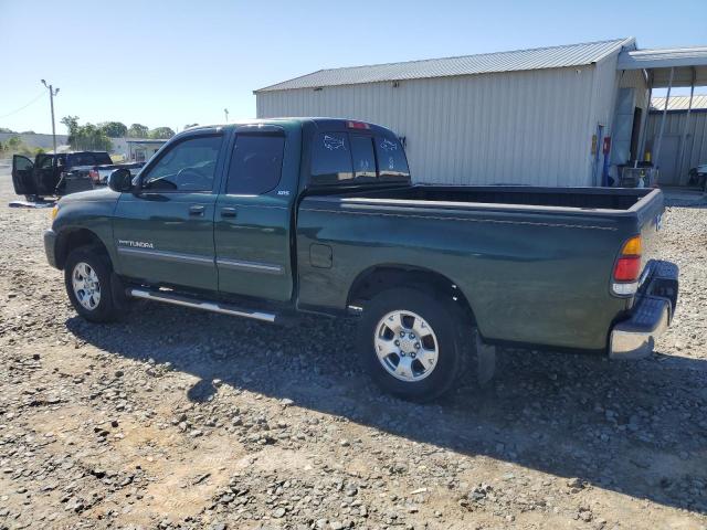 5TBRN34193S399238 - 2003 TOYOTA TUNDRA ACCESS CAB SR5 GREEN photo 2